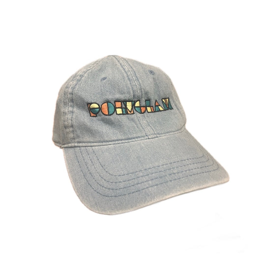 Embroidered Denim Hat