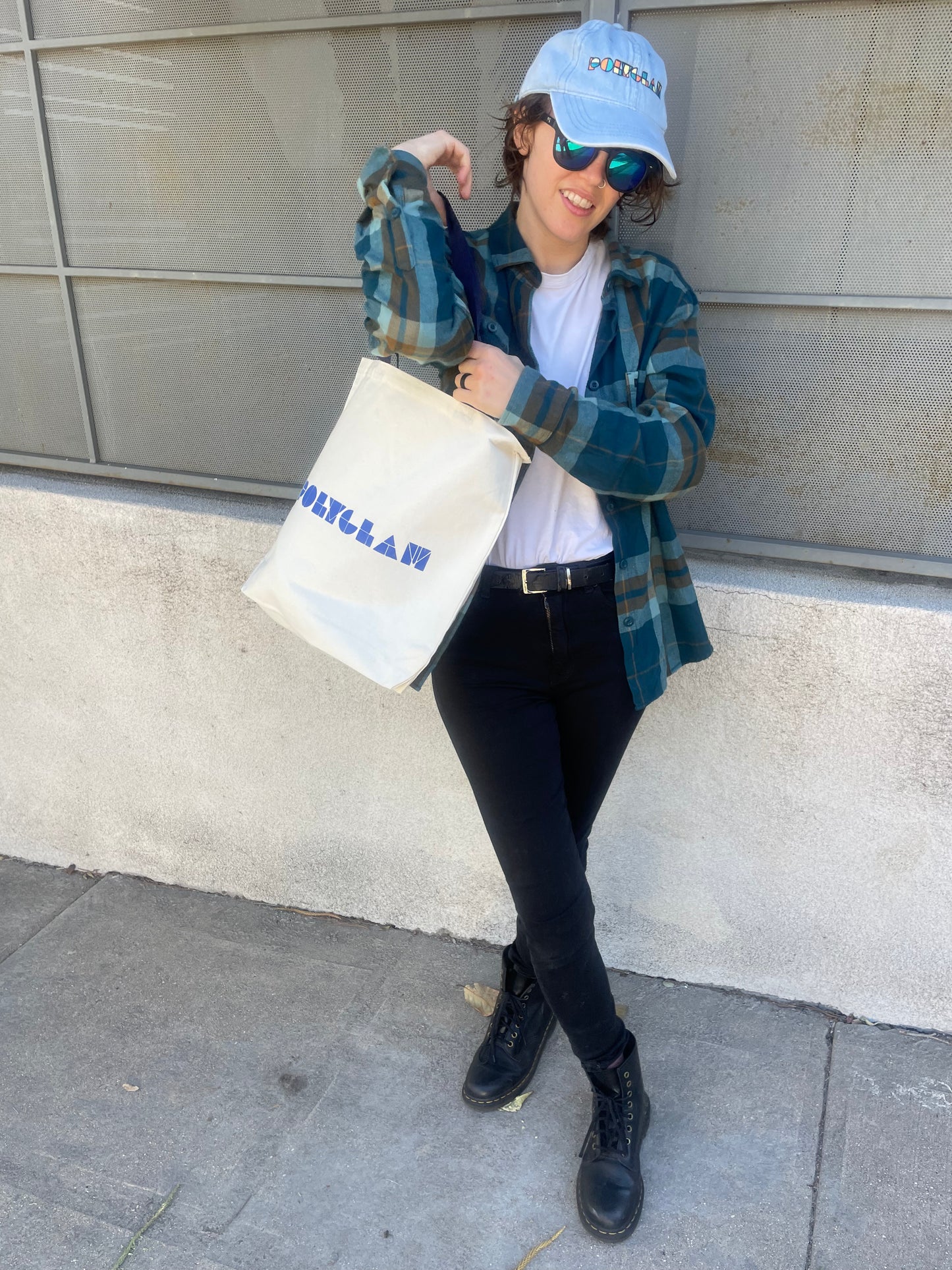 Embroidered Denim Hat